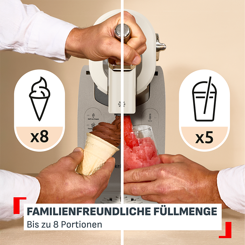 Deal: Freezi Eismaschine - Mit GRATIS Tipp-Kick Spiel im Wert von 44,90 €