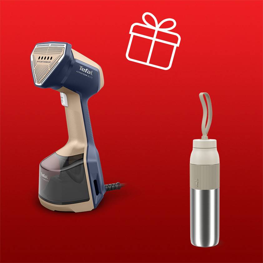 Daily Essentials Set: AeroSteam Elite 620 & gratis beYou Twist Isolier-Trinkflasche 0,7 L Fair Grey
