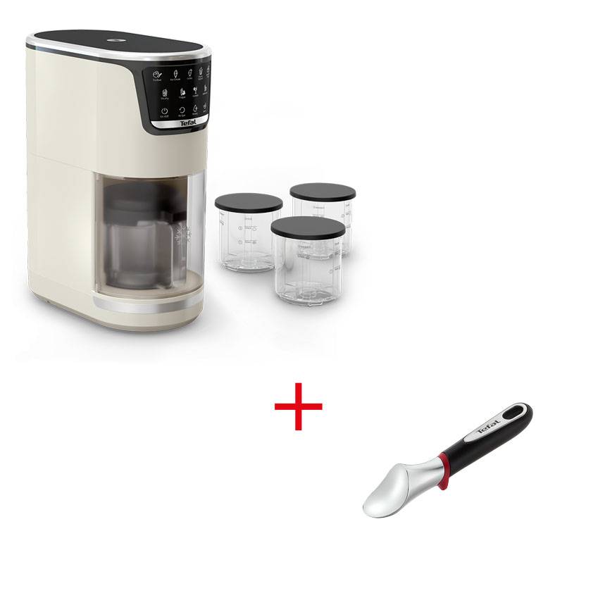 Eismaschine Dolci mit passendem Eisportionierer