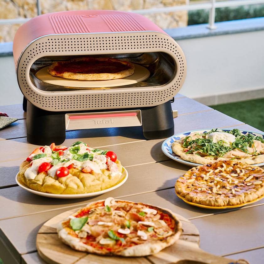 Pizza-Party-Set mit Pizza Pronto und Ice Force Kochmesser